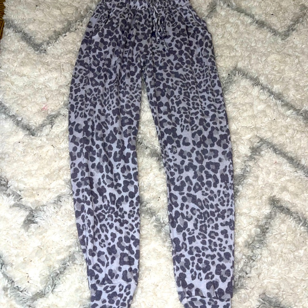 Cheetah pjs pants
